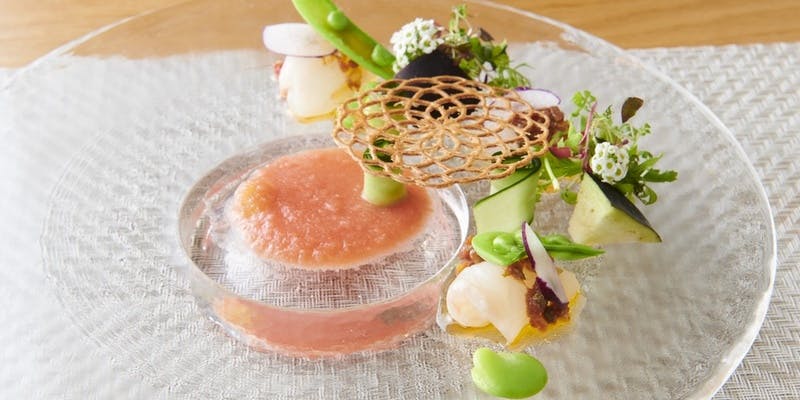 【ランチ限定ショートコース】アミューズやポタージュ、メインは選択制5品（13時入店）