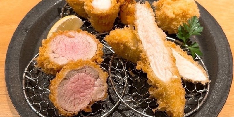 【軽井沢コース】ささみや特ヒレ、大エビなど堪能できるプラン