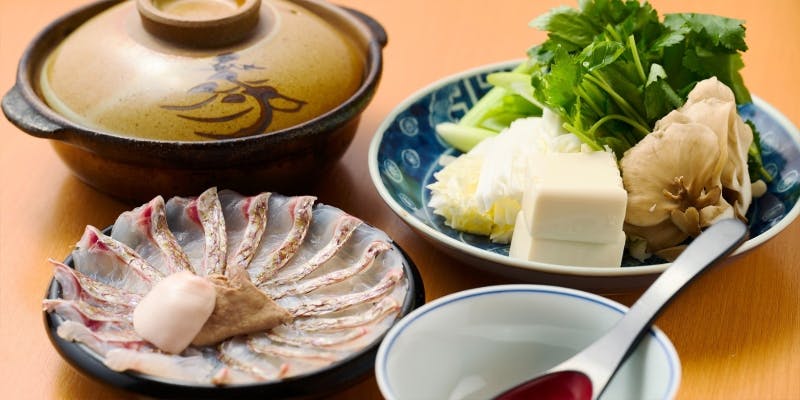 【旬魚しゃぶしゃぶコース 全7品】