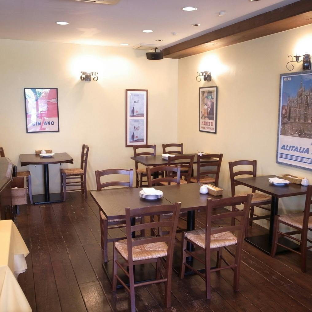 温もりあふれる空間で、イタリアを感じるひとときを