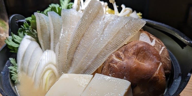 【名物キス鍋と串揚げコース】