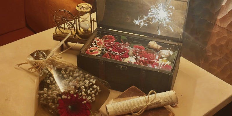  【Xmas2025】※花束・お祝いプレート付き クリスマス限定ディナーコース 