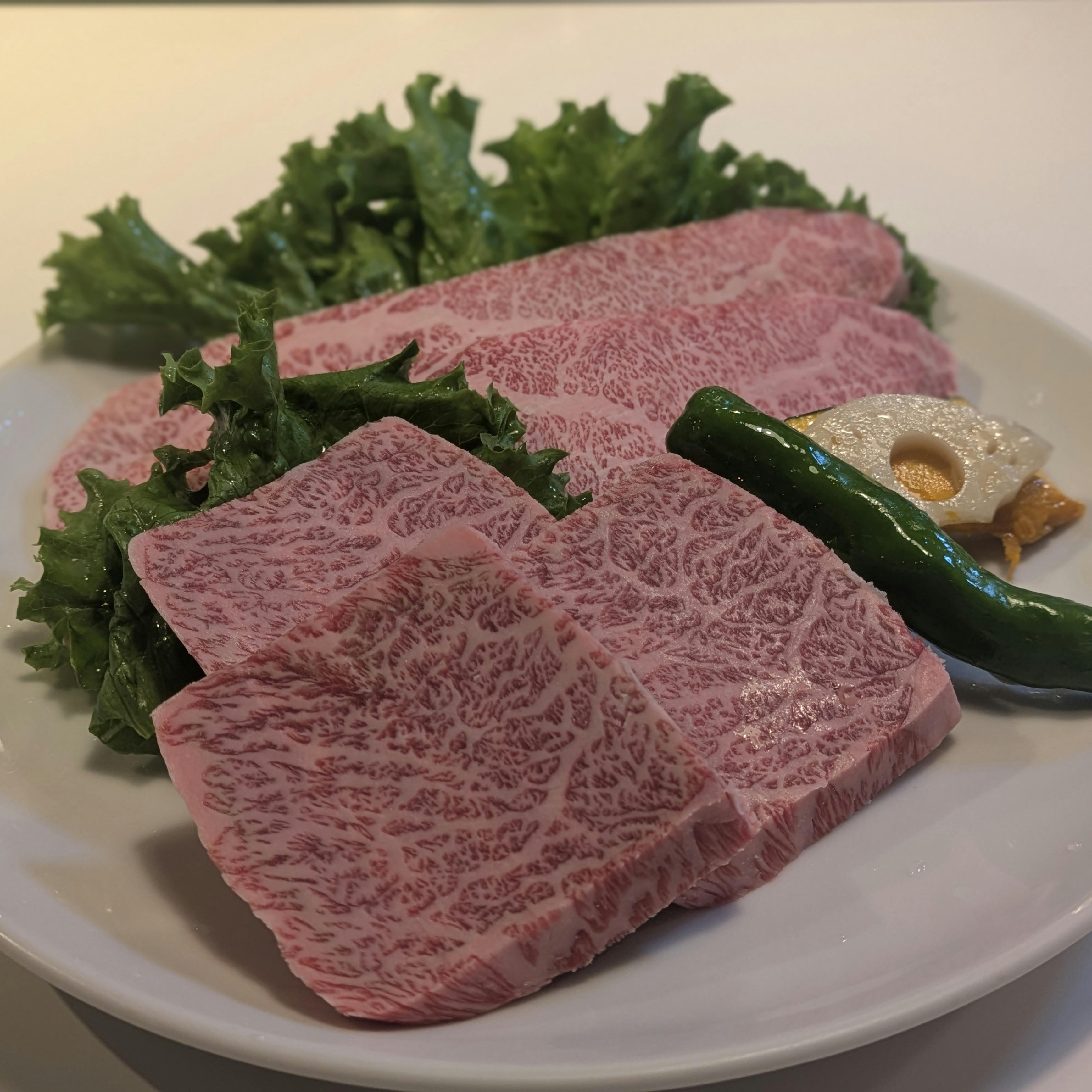 厳選された和牛の美味しさ