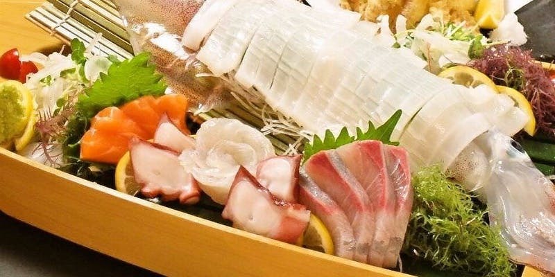 【懐石コース】活いか・鮟鱇鍋付　全12品＋2時間S飲放付