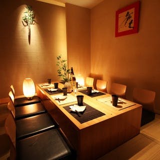 各種宴会やお食事に。最大20名様まで可能なお座敷個室