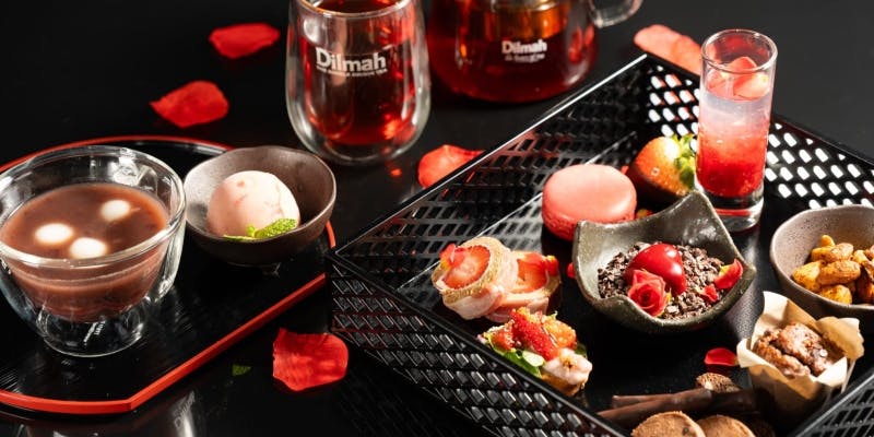 大人のチョコレートといちごアフタヌーンティー、ティーフリーフロー付