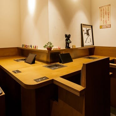 半個室完備の落ち着いた空間で特別なひとときを