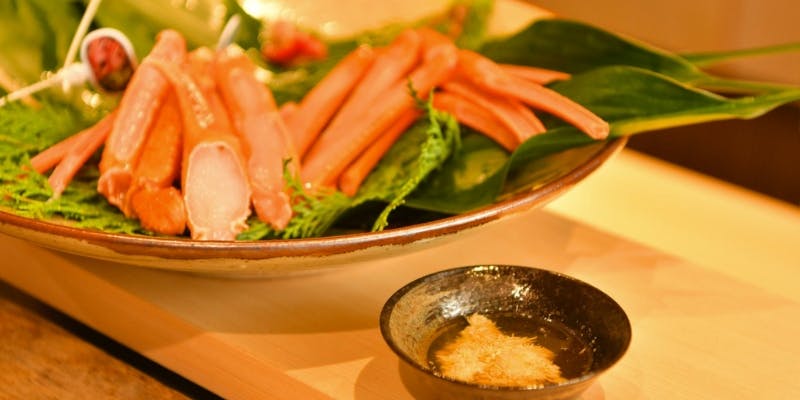 冬の味覚の王様　シンプル松葉がに鍋コース