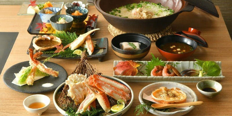 カニづくしランチ　＝雅＝
