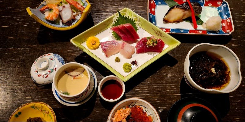 お刺身6点盛単品コース