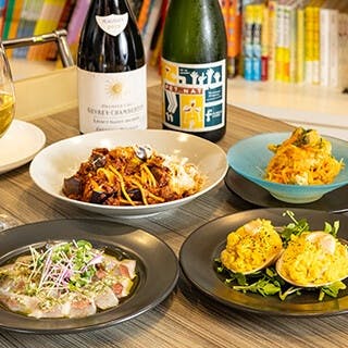 鮮魚を使った多彩な前菜