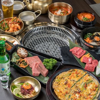 本場韓国の味と選りすぐりの和牛を堪能