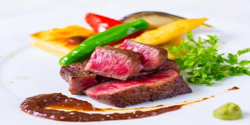 【特選 輝コース】豪華海鮮と黒毛和牛ステーキ　全11品＋メッセージプレート可