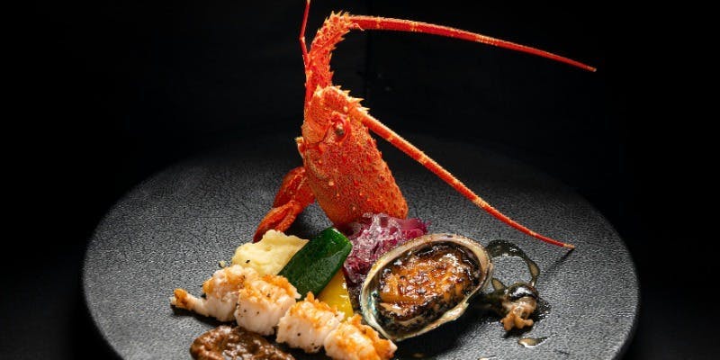 【特選 輝コース】豪華海鮮と黒毛和牛ステーキ　全11品＋メッセージプレート可