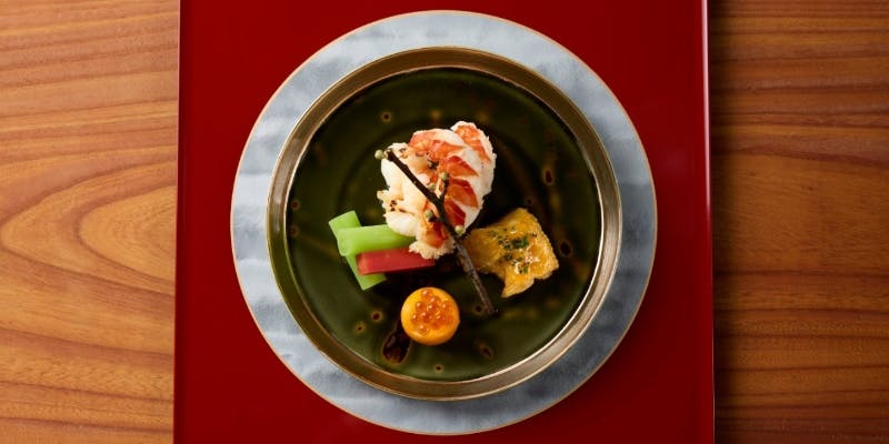 【個室】静謐の特別会席 料理長おまかせ9品 季節の高級魚炭火焼物など＋個室確約