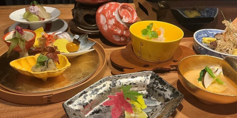 【期間限定】年末年始特別 お献立晩餐の板前割烹酒肴7種盛、季節の高級魚炭火焼物など全7品