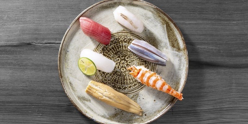 スシまかせ上 「カミ」【ネット予約限定コース】※20時半以降予約は乾杯ドリンク無料（リクエスト）