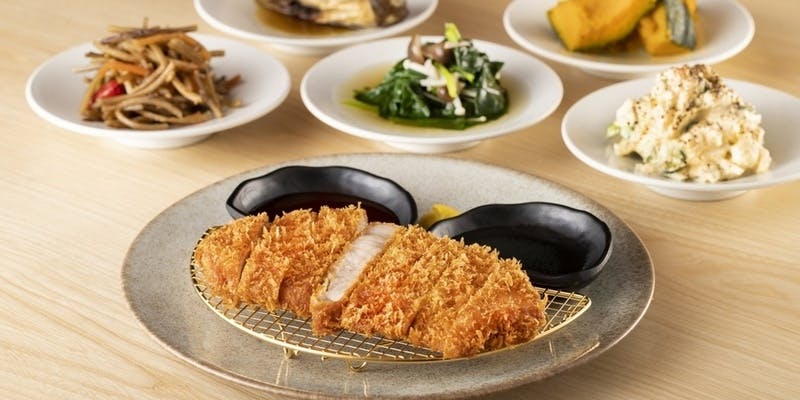 カジュアルプラン　おばんざい＆とんかつのお手軽コース