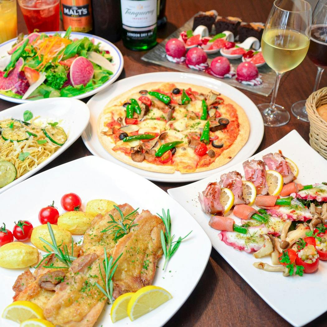 前菜9品の感動から始まる、ときめくイタリアン