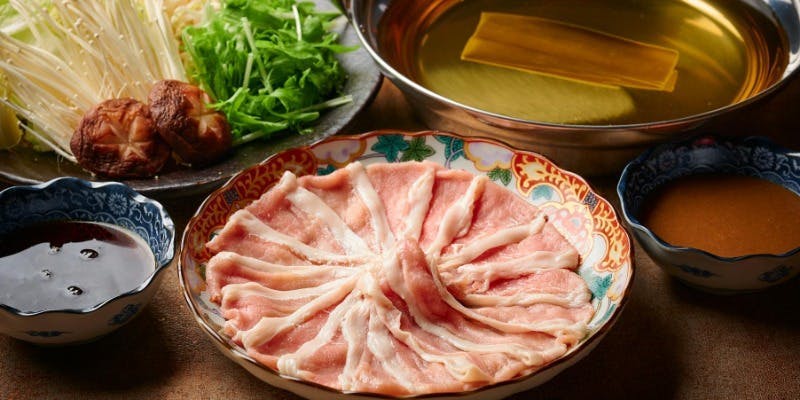 神戸牛しゃぶしゃぶ食べ放題コース　約25種類　忘年会歓送迎会に！