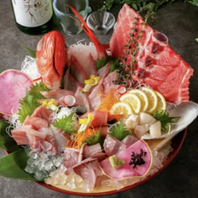 うお炭名物!数量限定の自慢の豪華魚盛り!