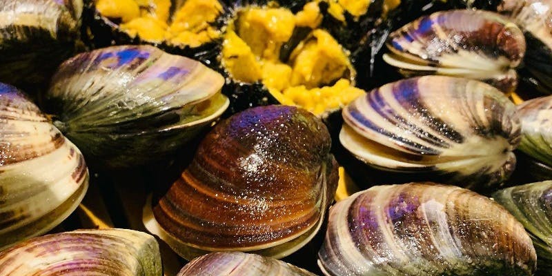 寿司六貫と旬菜のランチ膳