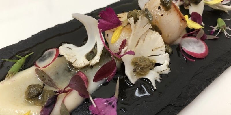 和歌山の自然の恵みを豊富に取り入れたコース　魚料理や肉料理、前菜、スープ、デザートなど全6品/6000円