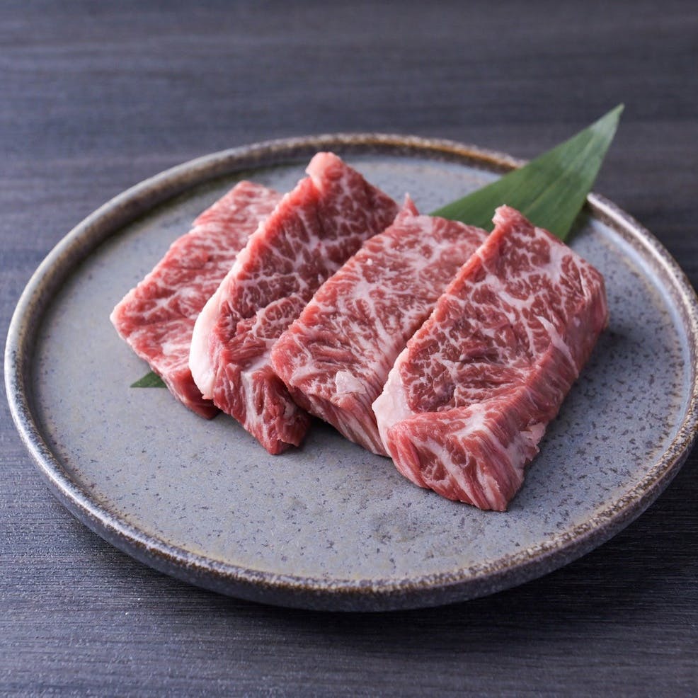 希少  部位を含む多彩な和牛メニュー