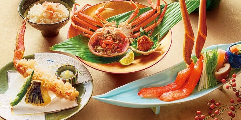 【背子かに＆かにしゃぶ会席】沖 風（おきかぜ）