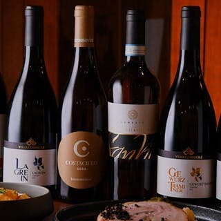 厳選ワインと自家製果実酒のペアリング