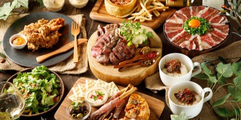 ご褒美コース　飲み放題付き