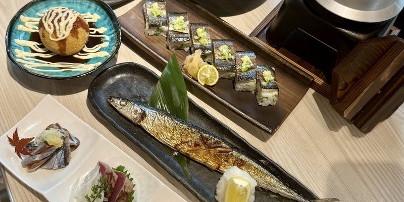 料理長厳選おまかせコース　2時間30分飲み放題付き