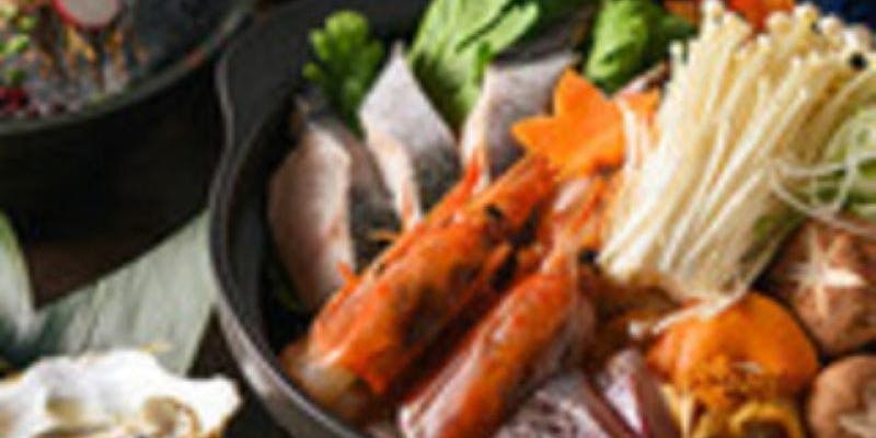 海鮮ちゃんこ鍋コース　2時間飲み放題付き