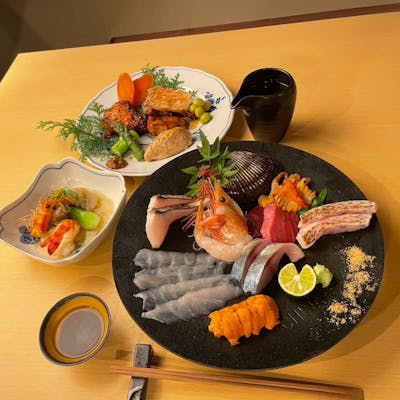 厳選されたおまかせコース