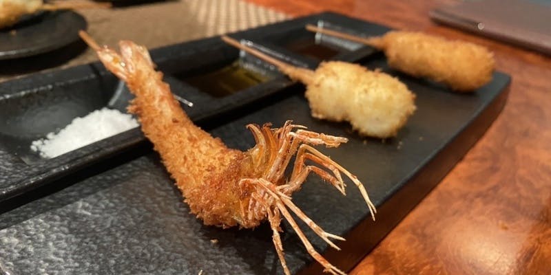 【串風 Dinner】揚げ13種に、先付けから甘味までお届けするおすすめプラン