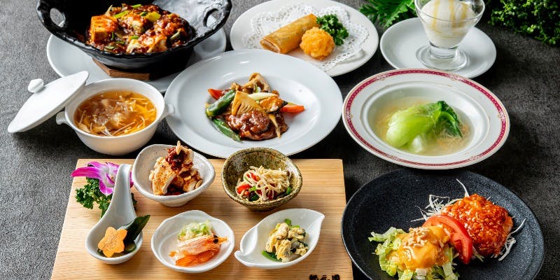 桃花コース　全8品