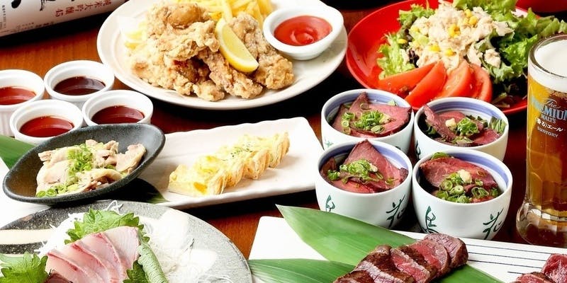 【凪コース】熟成魚×牛赤身のロースト等 全7品＋2時間飲み放題（12/1.2.8.24.25限定）