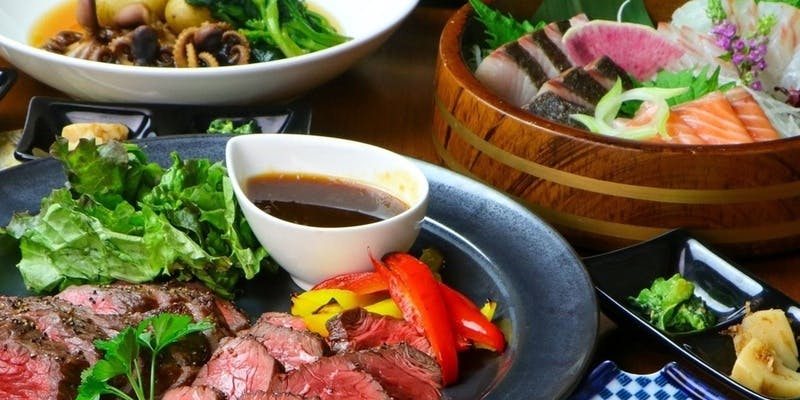 【極みコース】熟成魚×熟成牛×牡蠣×黒毛和牛等 全11品＋3時間飲み放題