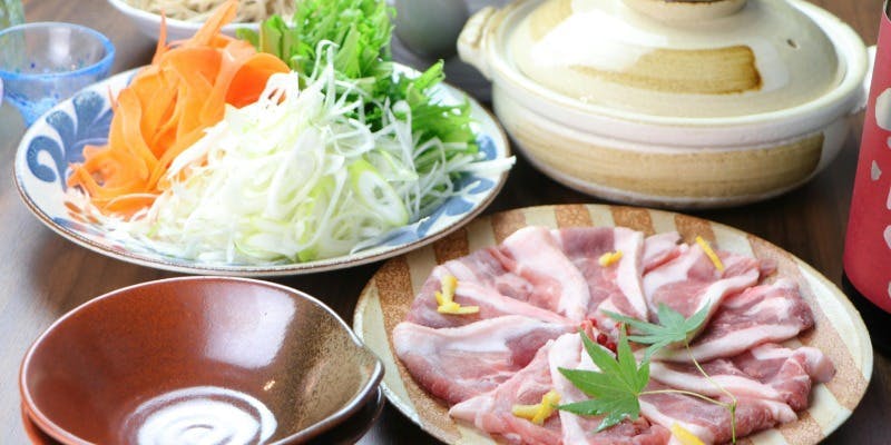 【鴨鍋コース】国産鴨鍋とカツオ藁焼きなど/全8品＋2H飲み放題