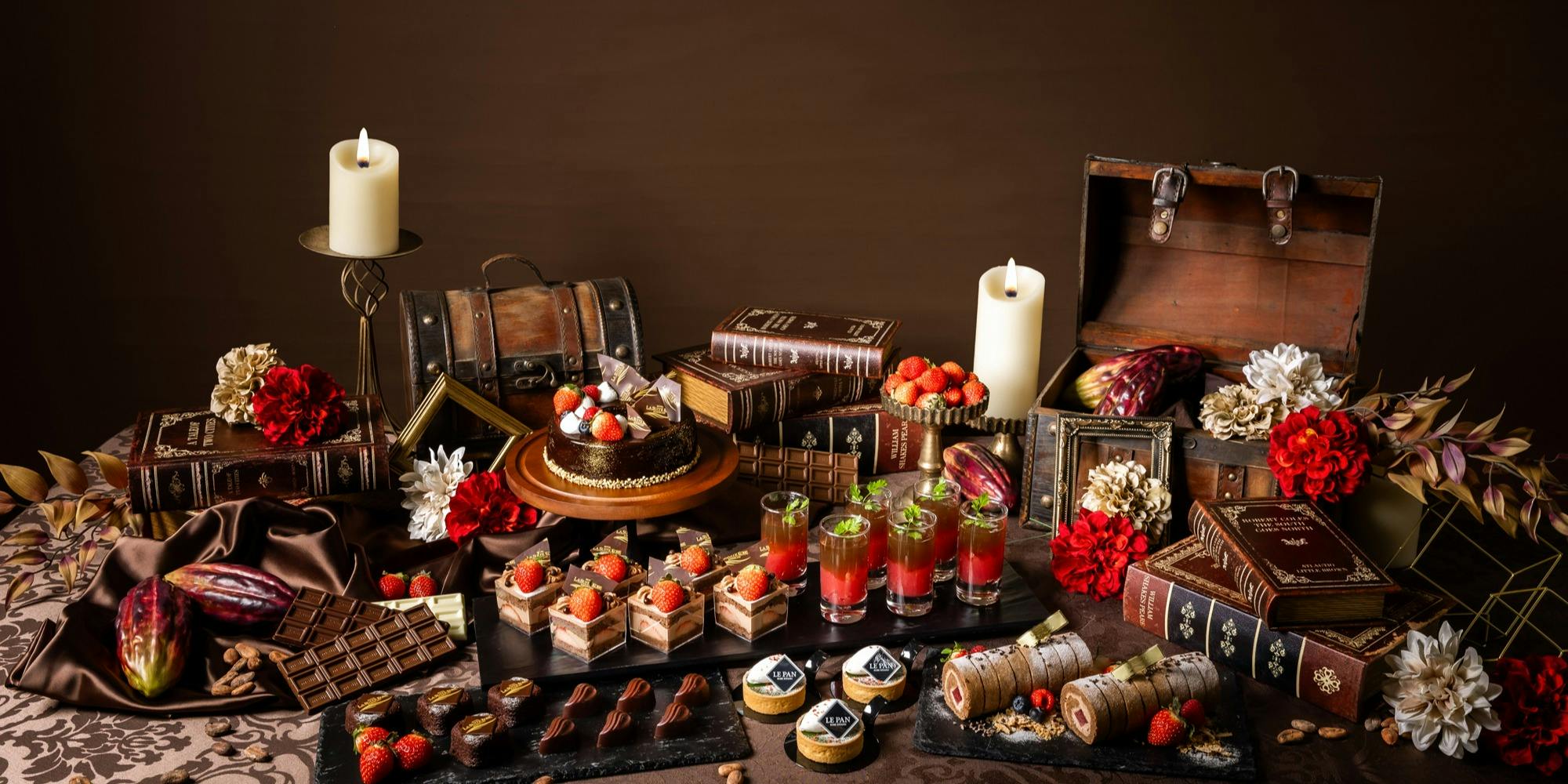 ラ・テラスホール神戸 【STRAWBERRY RED BUFFET 2026】～きらめく