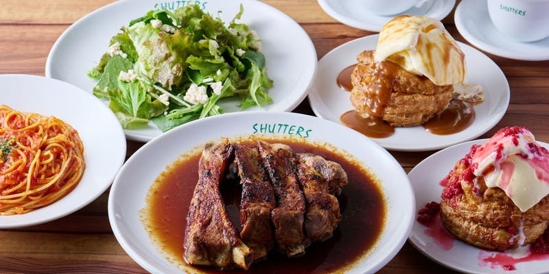 休日限定ホリデーランチコース～SHUTTERS名物の厳選詰め合わせ～