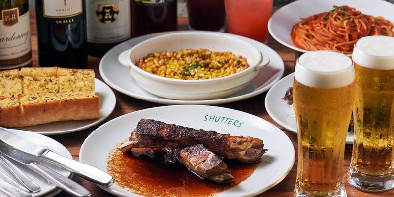 ゴールドプラン～名物スペアリブとアップルパイを味わう～＋2時間飲み放題