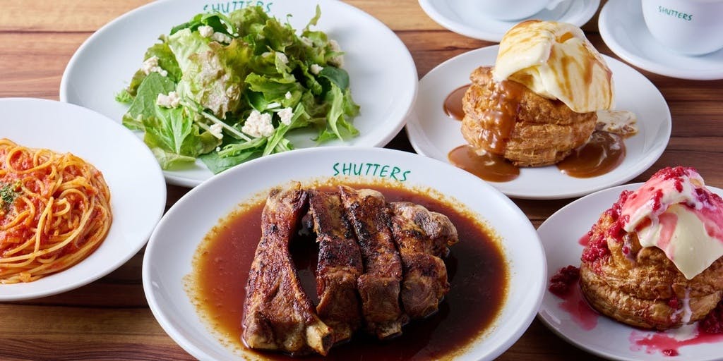 SHUTTERS BLUE FRONT SHIBAURA 休日限定ホリデーランチコース