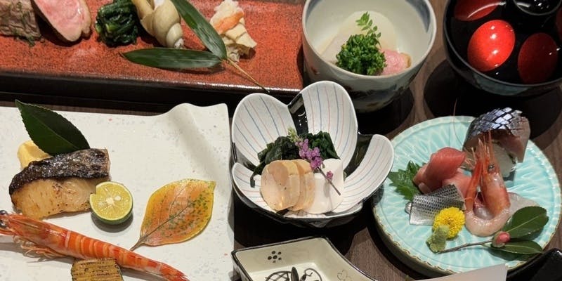 葉月 前菜盛り合わせや刺身、ご飯物、デザートなど全8品が堪能できる大満足プラン