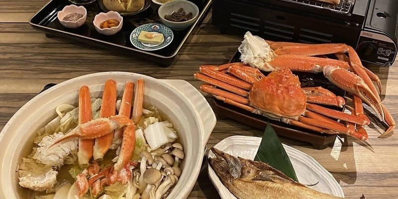 リーズナブル！ずわい蟹Mサイズ食べ放題90分