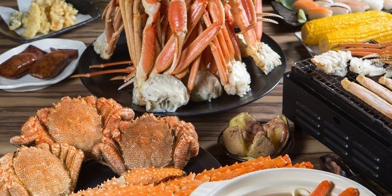 毛蟹＆ずわい蟹食べ放題90分