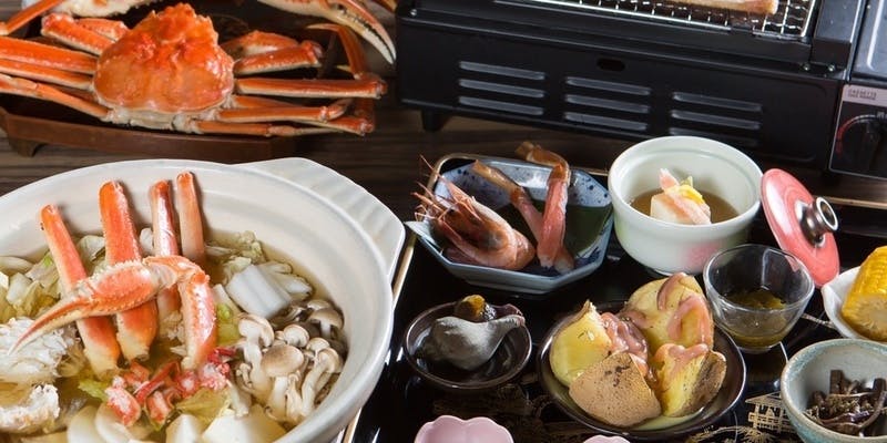 驚異の食べ応え！ずわい蟹2Lサイズ食べ放題90分