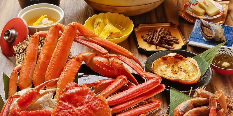 会席コース【たらば・ずわい】