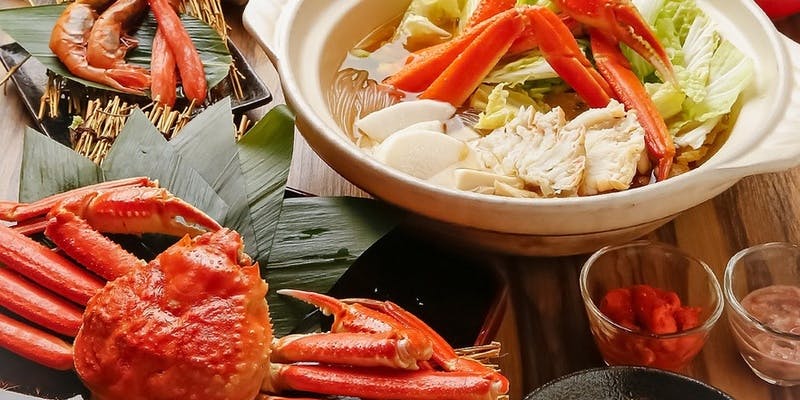 会席コース【姿ずわい】