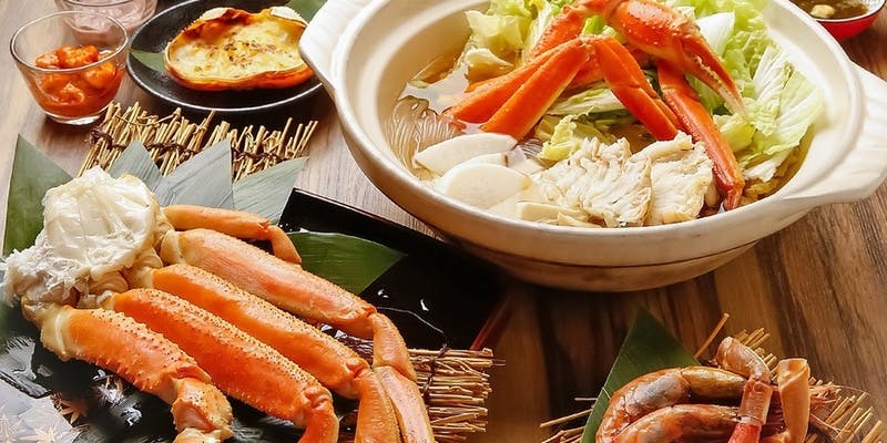 会席コース【ずわい蟹】